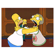 Simpsons Homer vs. Smithers Original Animation Cel
